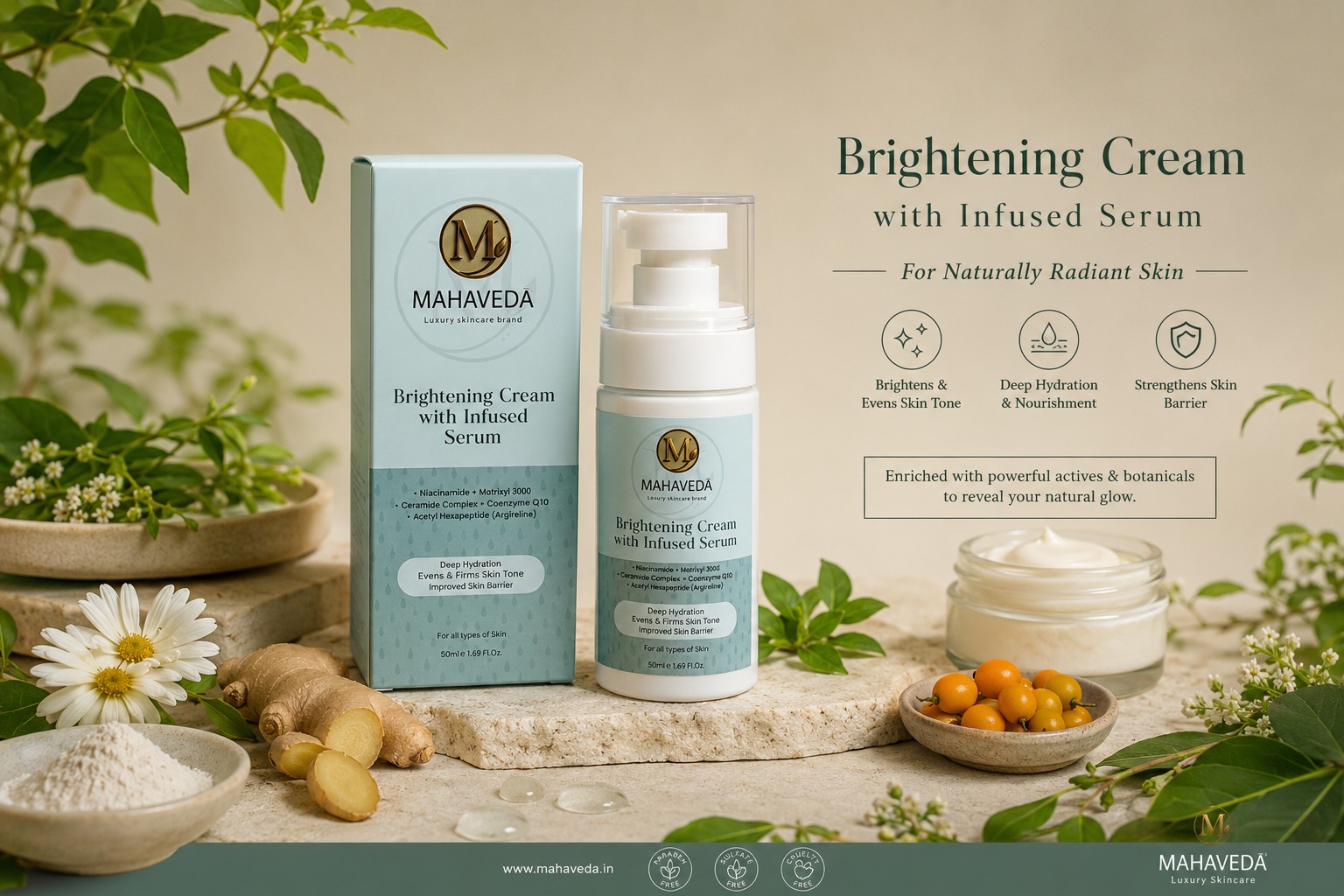 Radiant skin with Mahaveda Ayurvedic skincare